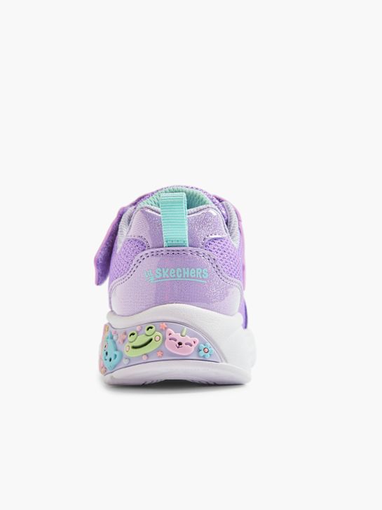 Skechers Półbuty Fioletowy 4475 4