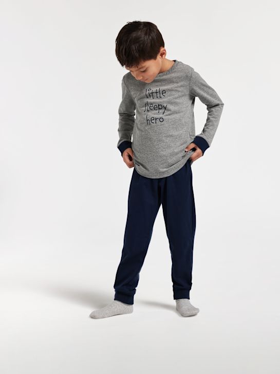 elefanten Nachtwäsche Blau 6292 5