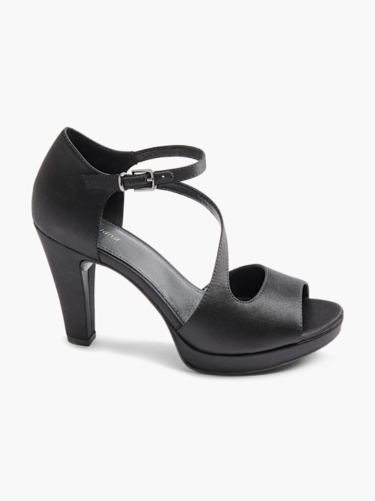 Graceland Zapatos peep-toes Negro 21092 6