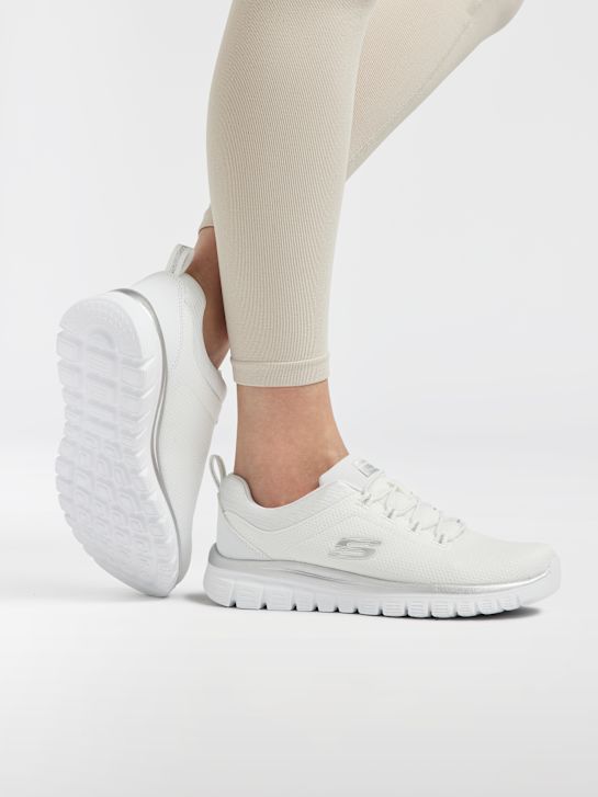 Skechers Slip-on obuv Bílá 6293 5