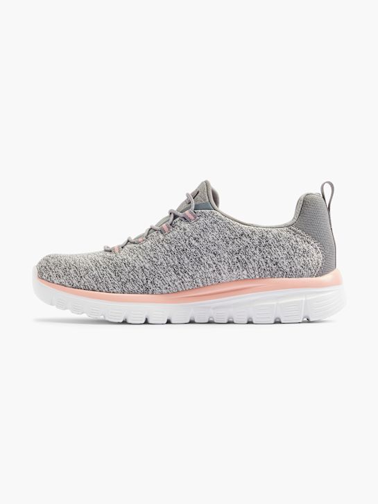 Skechers Slip On Sneaker Grau 3577 2