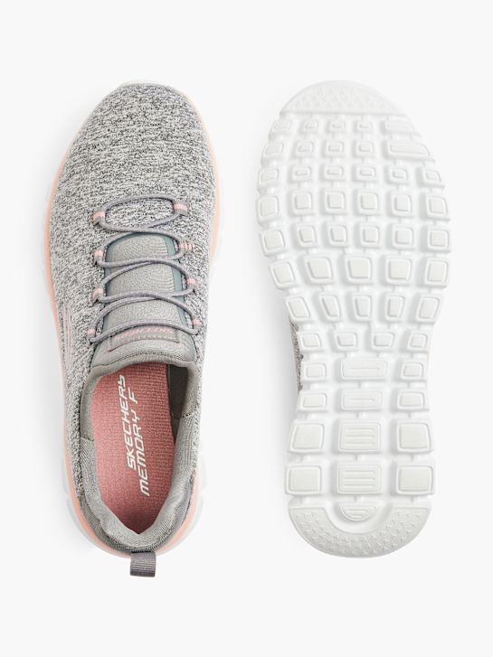 Skechers Slip-on obuv Sivá 3577 3