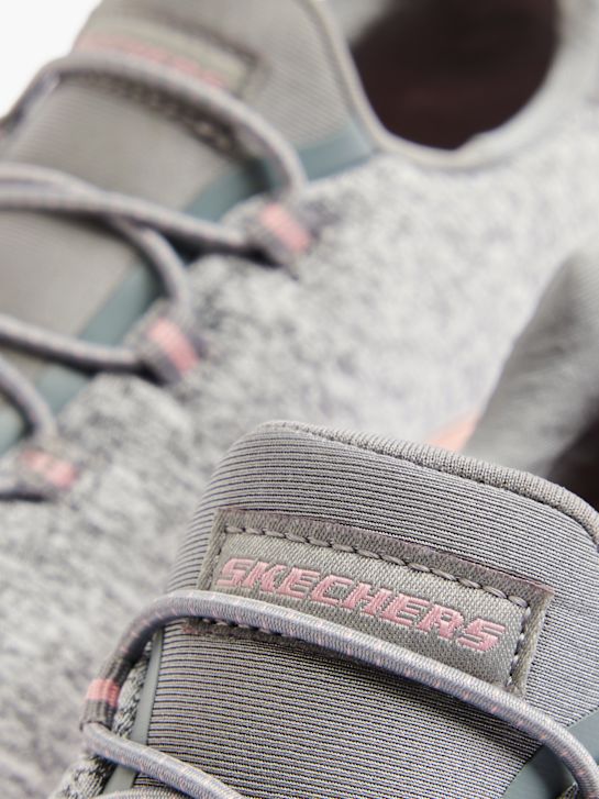 Skechers Slip On Sneaker Grau 3577 5