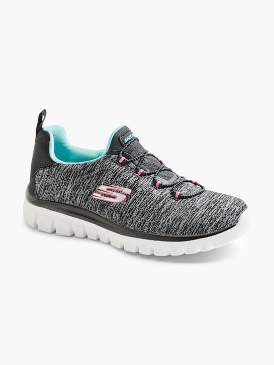 Skechers Slip On Sneaker Grau 18928 1