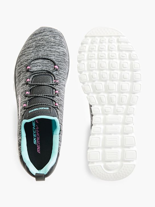 Skechers Slip On Sneaker Grau 18928 3