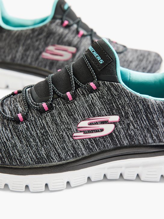 Skechers Slip On Sneaker Grau 18928 5