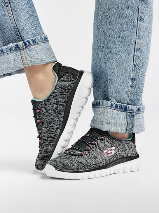 Skechers Slip On Sneaker Grau 18928 7