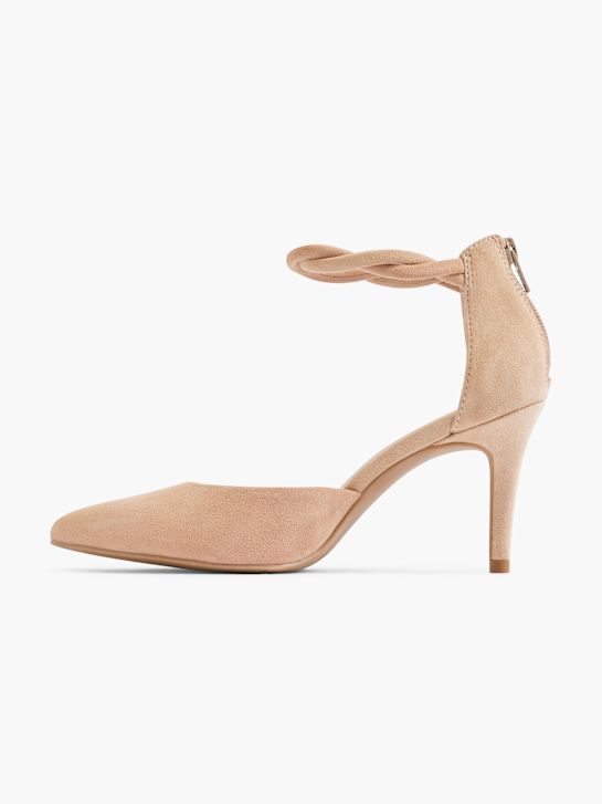 5th Avenue Tacones con hebilla Beige 1730 2
