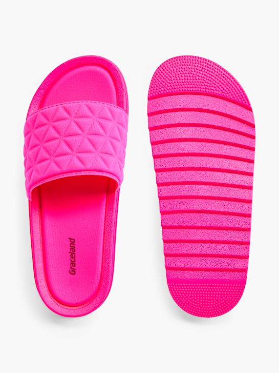 Graceland Slides Pink 6357 3