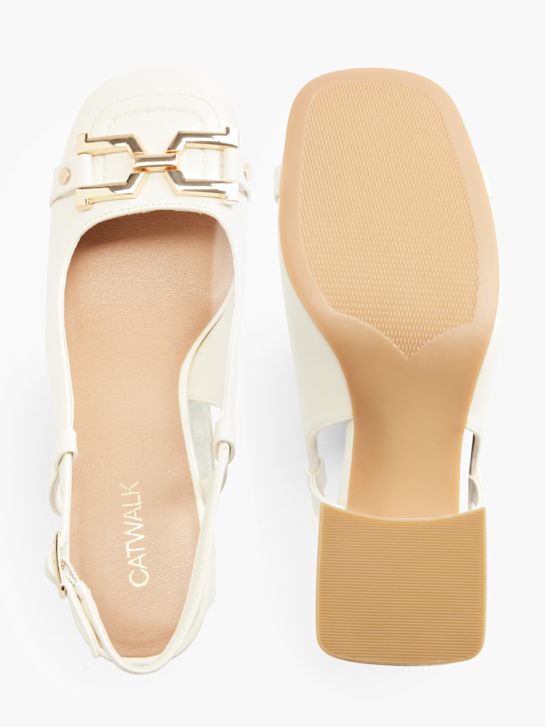 Catwalk Lodičky Biela 3632 3