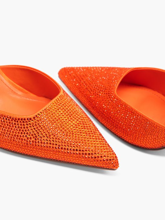 Catwalk Lodičky s otvorenou pätou Oranžová 2720 5