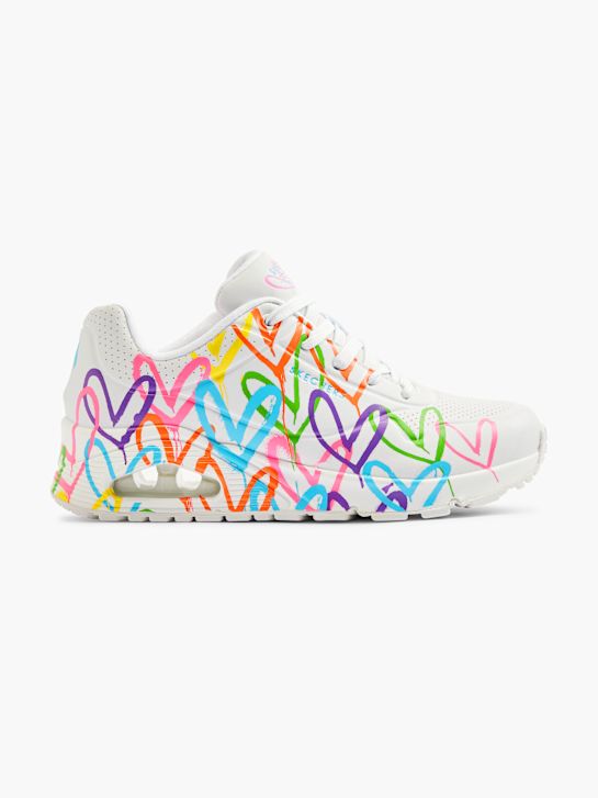 Skechers Чънки маратонки Бял 18984 1