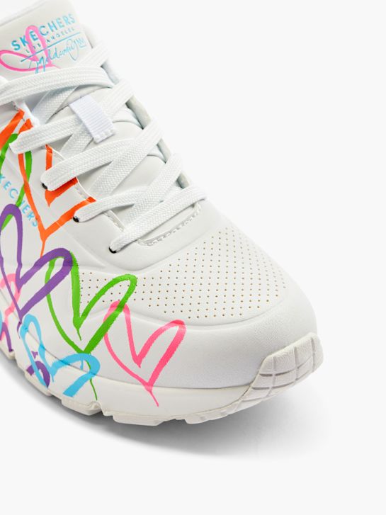 Skechers Чънки маратонки Бял 18984 2