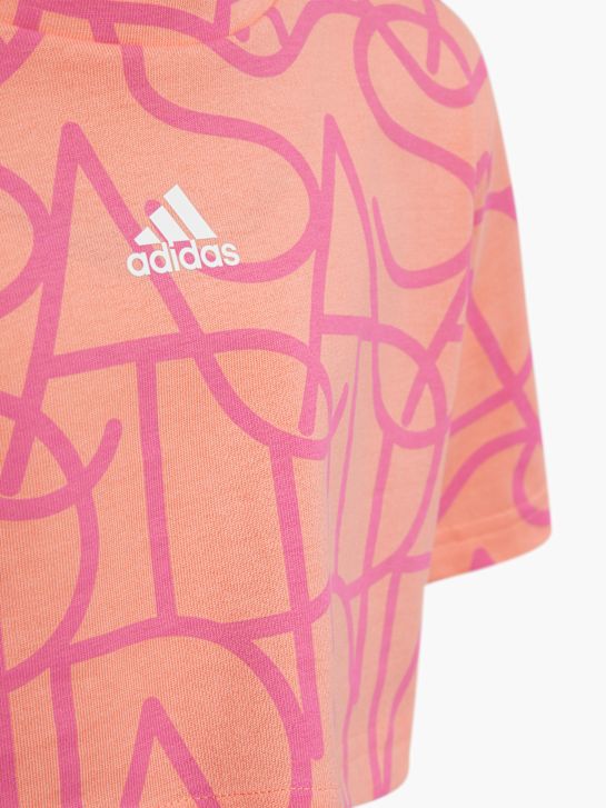 adidas Marškinėliai Rožinė 1068 3