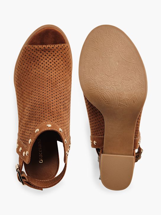 Graceland Sandalette Braun 20841 3