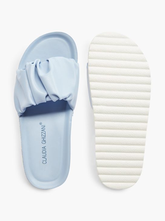 Claudia Ghizzani Ciabatta bassa Azzurro 5474 3