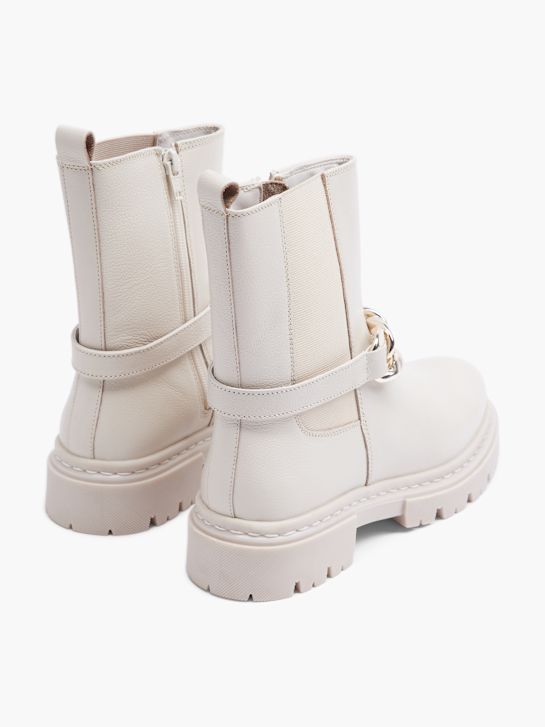 Claudia Ghizzani Chelsea boot Cream 6383 4