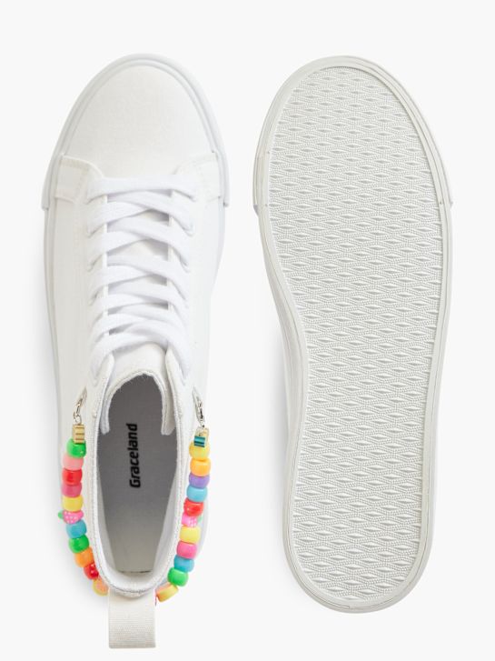 Graceland Mid cut sneaker Hvid 2753 3