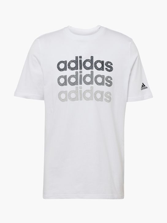 adidas Тениска Бял 1089 1