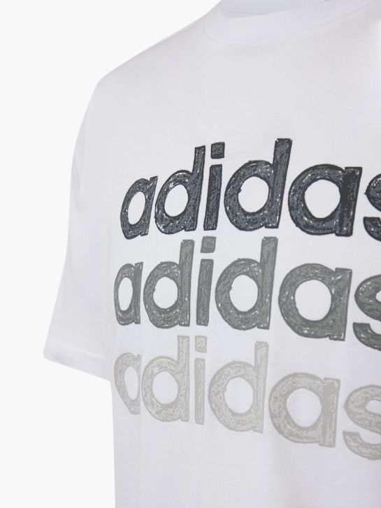 adidas Тениска Бял 1089 3