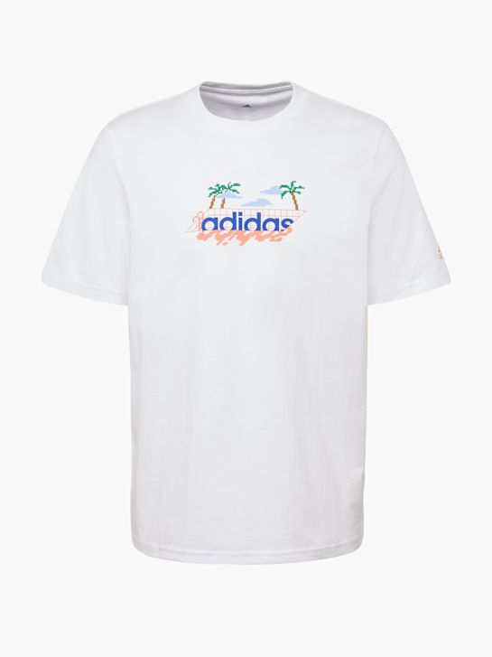 adidas T-Shirt Biały 1825 1