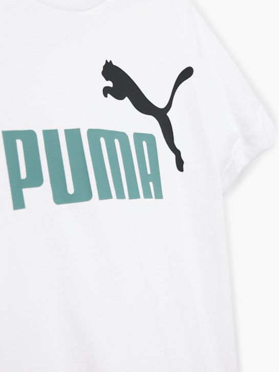 PUMA T-Shirt Biały 3657 4