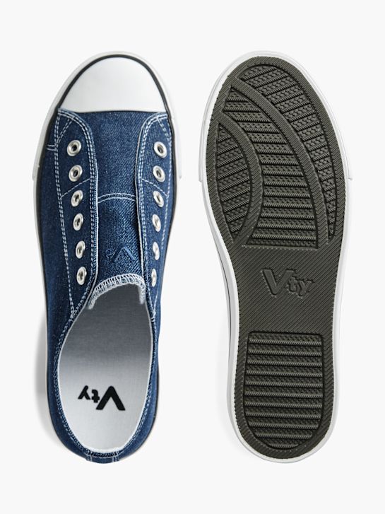 Vty Halbschuh Blau 21145 3