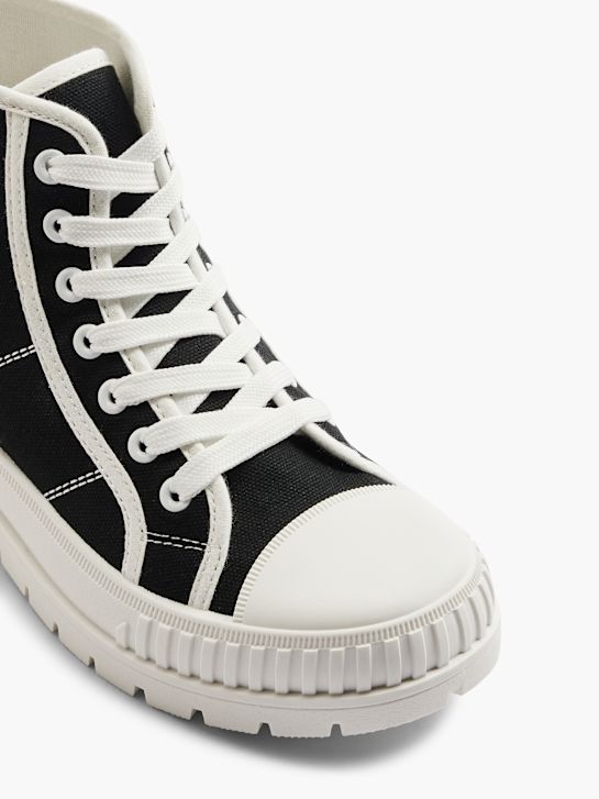 Vty Sneakersy za kostkę Czarny 1097 2
