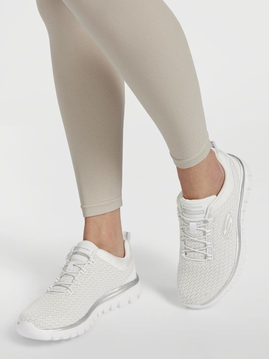 Skechers Slip-on маратонки Бял 26201 5