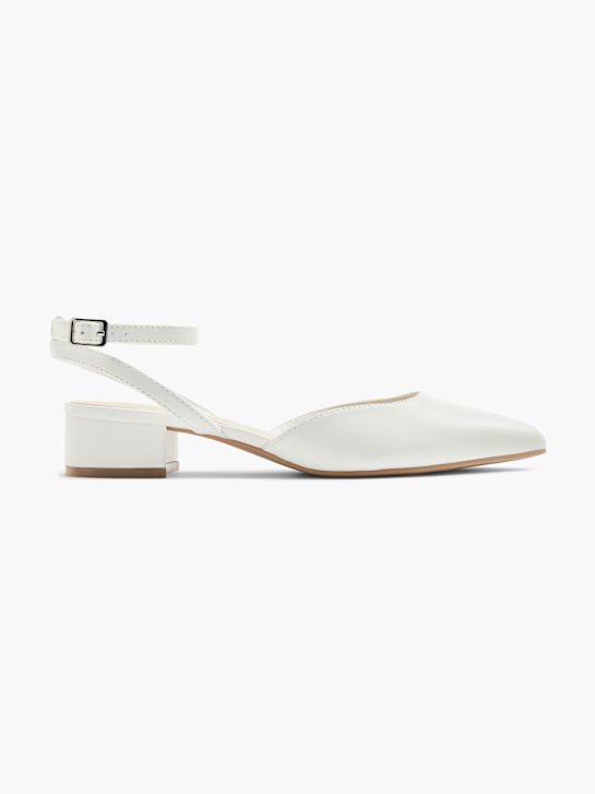 Graceland Slingback salonke Bijela 2765 1