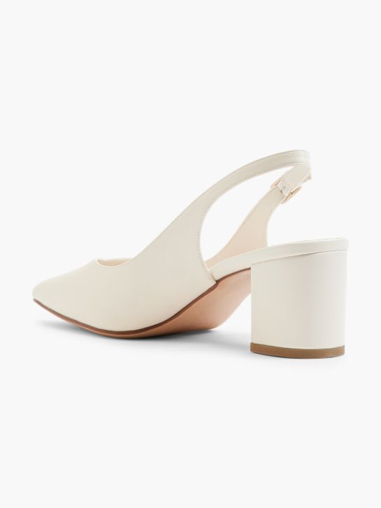 Graceland Slingback pump Offwhite 7315 3