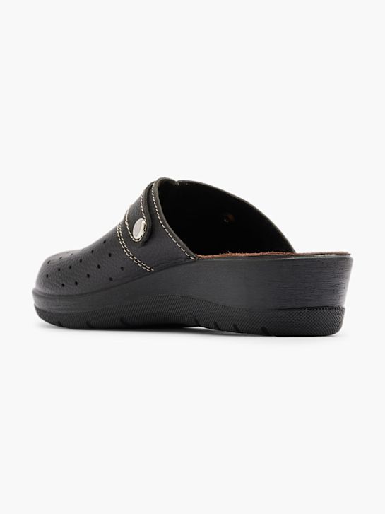 Easy Street Hausschuh Schwarz 3675 3