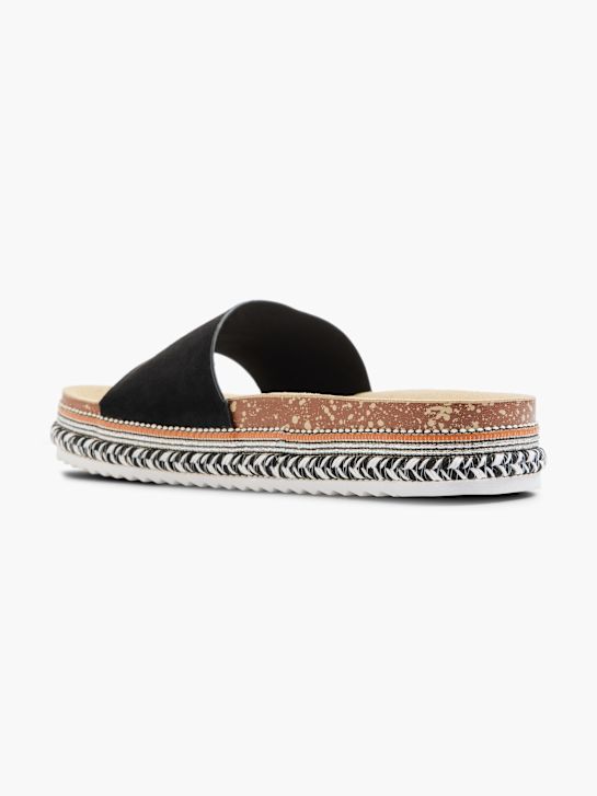 Graceland Biosandal Svart 7321 3