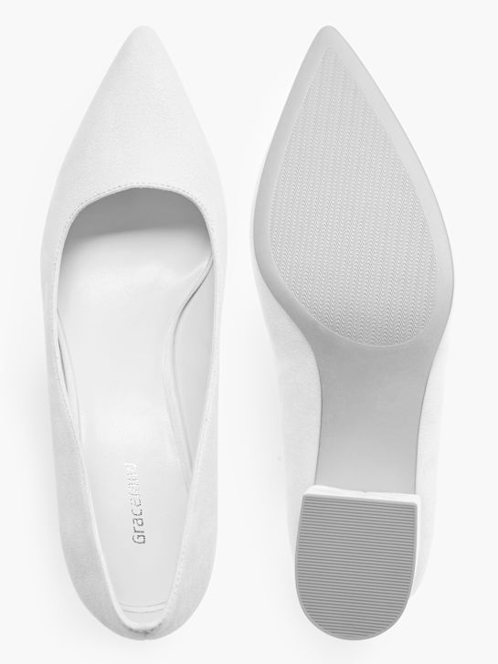 Graceland Tacones Blanco 18009 3