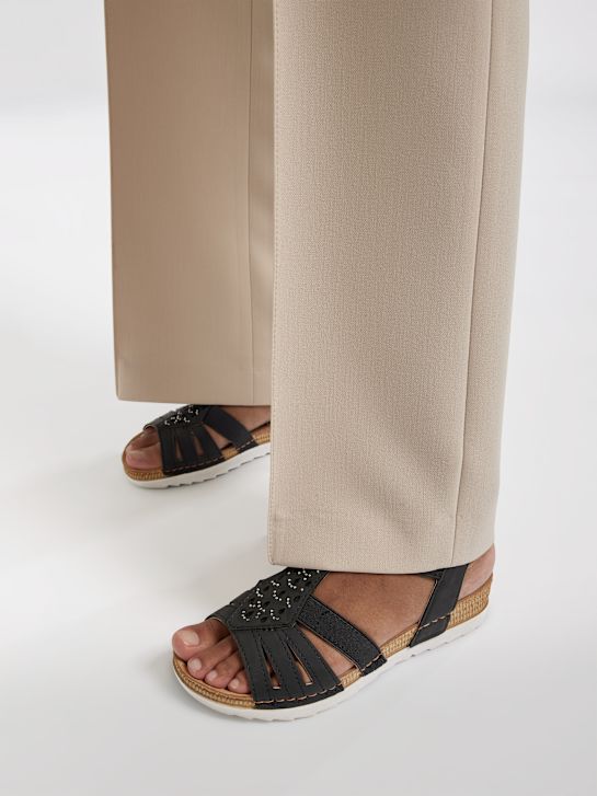 Easy Street Sandalia Negro 3681 5
