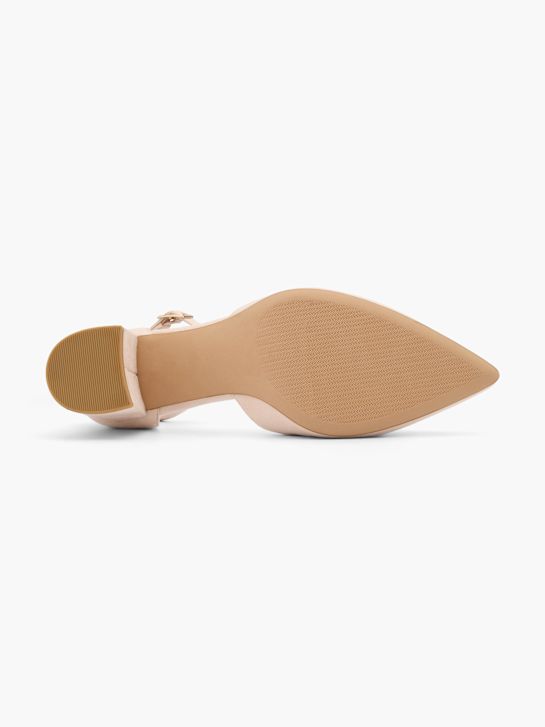 Graceland Slingback salonarji Bež 37372 4