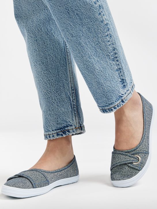 Casa mia Ballerina Blå DEICHMANN