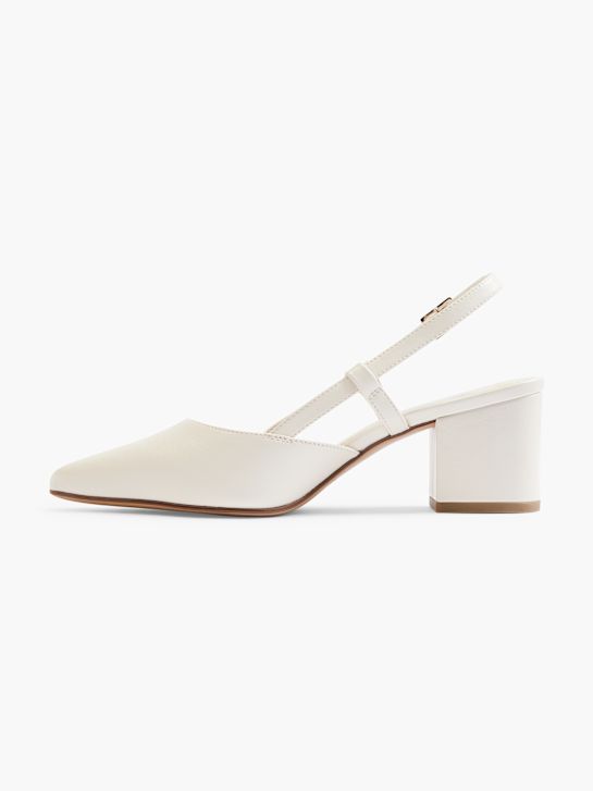 Graceland Zapatos abiertos de tacón Blanco roto 6414 2