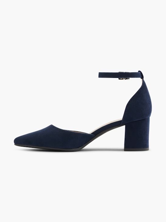 Graceland Tacones con hebilla Azul 19578 2
