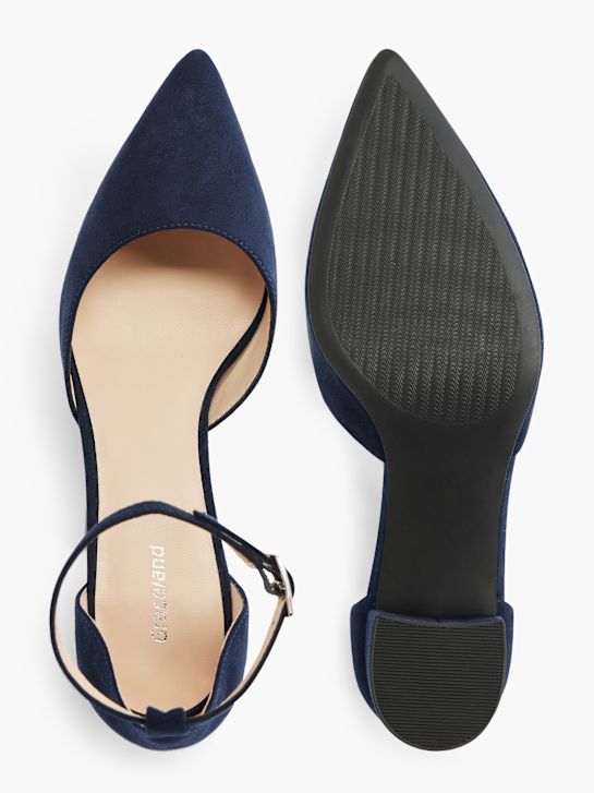 Graceland Tacones con hebilla Azul 19578 3