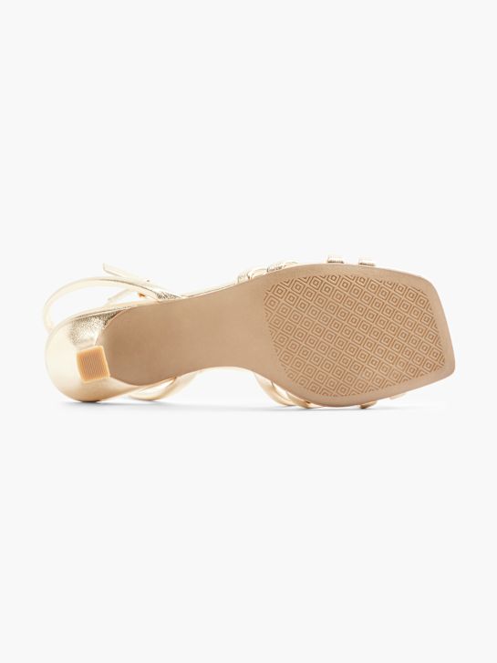 Catwalk Sandalo Oro 3706 4