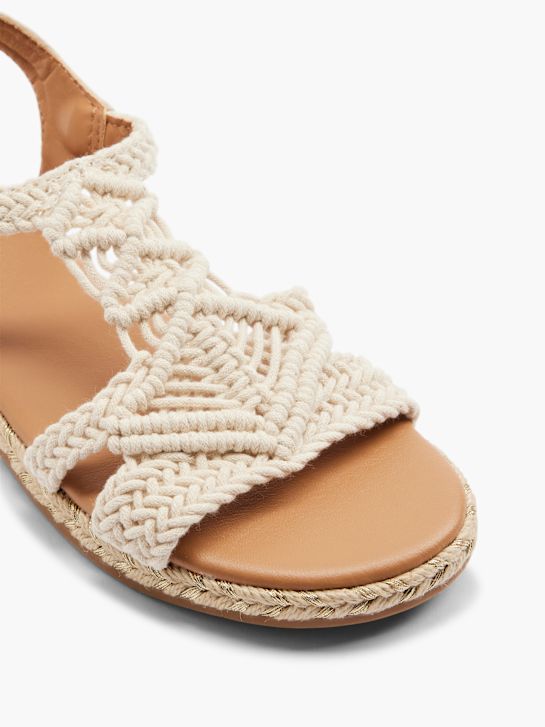 Graceland Sandały Off-white 12956 2