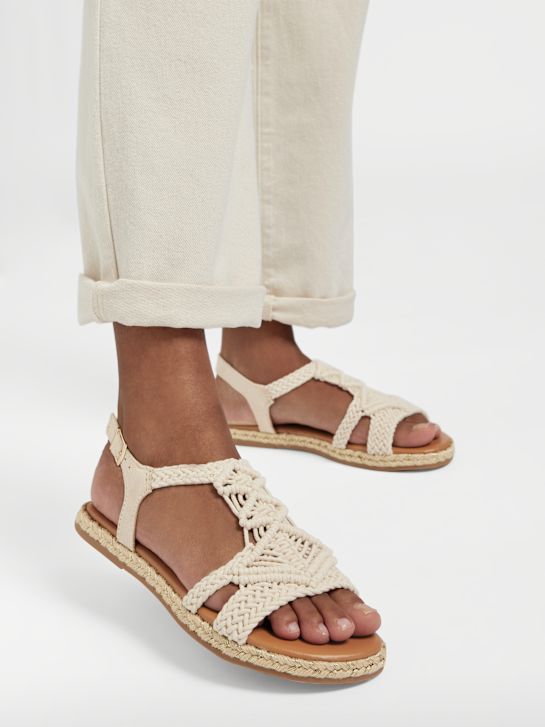 Graceland Sandały Off-white 12956 5