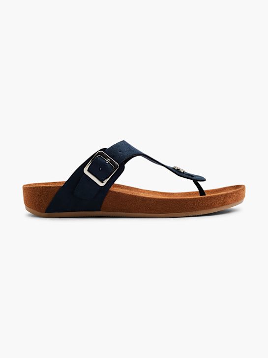 Graceland Chaussons Bleu foncé 1123 1