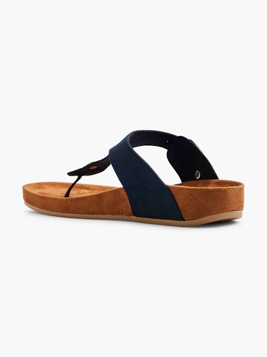 Graceland Chaussons Bleu foncé 1123 3