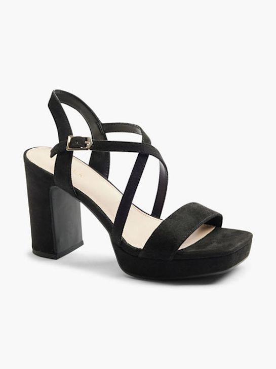 Catwalk Sandalo Nero 4633 6