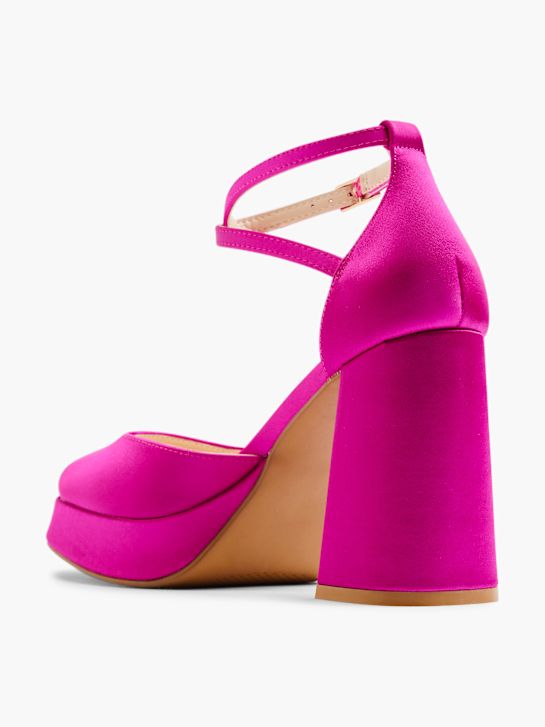 Catwalk Sapato de salto com fivela Cor-de-rosa 19706 3