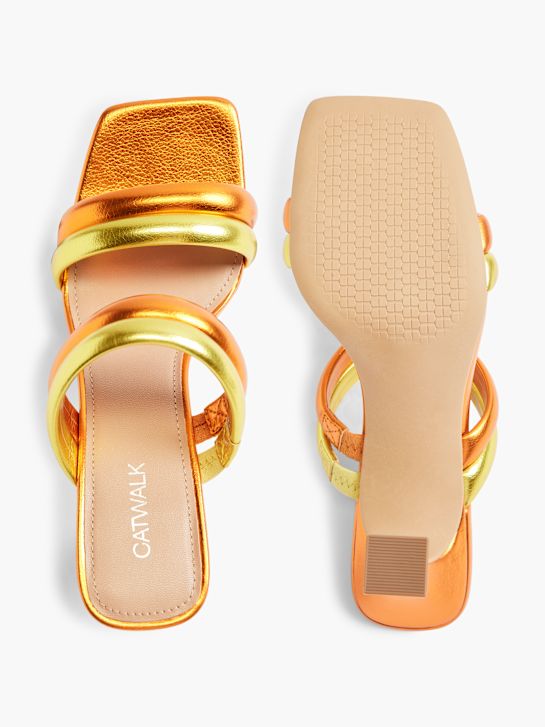 Catwalk Slip in sandal Orange 2804 3