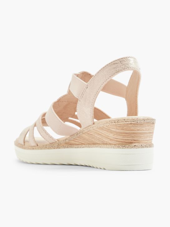 Easy Street Sandalias de tacón Rosa 8970 3