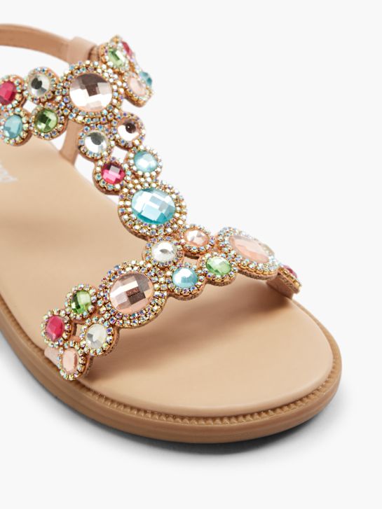 Graceland Sandale Gold 3729 2
